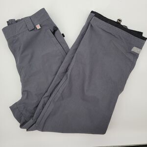 Twist Gentech Fabric Lined Grey Snowboarding Outerwear Pants M